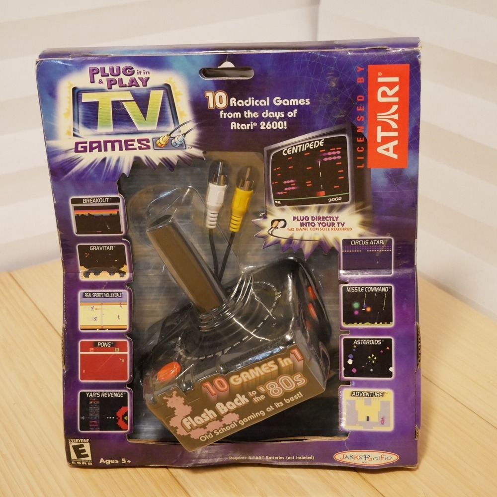 Atari 10-in-1 Plug & Play TV Games (Jakks Pacific TV game systems, 2002) - 08‎